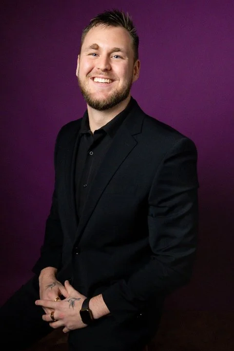 Cannon Phillips, Nightbird operations manager, in a studio portrait