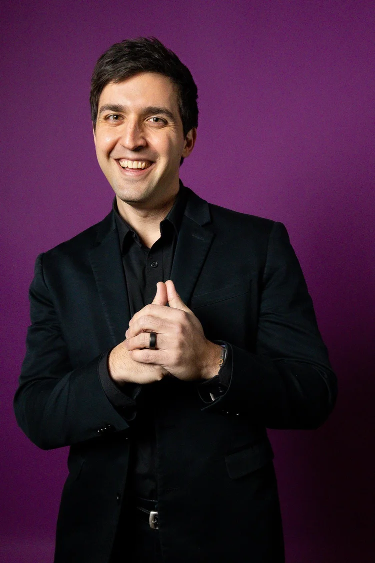 David Osborne, Nightbird owner, in a studio portrait